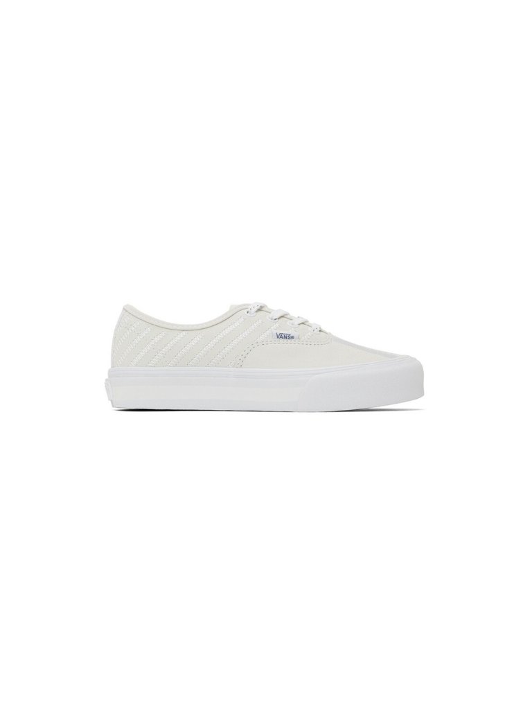 Vans Off White Embroidered Authentic Vlt Lx Sneakers Size Men’s 9 / Women’s 10.5